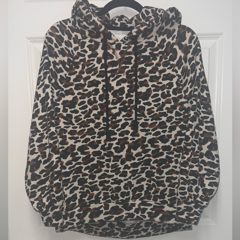 Lou & Grey Animal Print Jacket